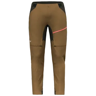 SALEWA - Vento Hemp/Durastretch 2 In 1 Softshell Hose Herren - Braun (Gr.46)