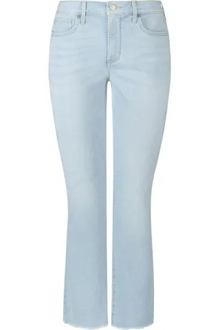 Slim Bootcut Ankle Jeans Hellblau Cool Embrace® Denim | Angenehme Seite