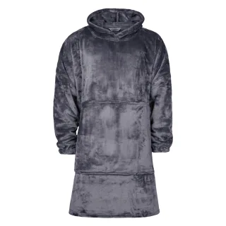 Warmes Fleece Oversized Decken-Hoodie - Extra langer Snoodie für extra Gemütlichkeit