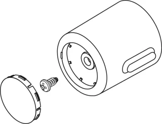 Ideal Standard Temperaturgriff, für Thermostat, F960892AA