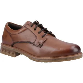 Hush Puppies Richie Leder Herren Schnürschuhe in Tan