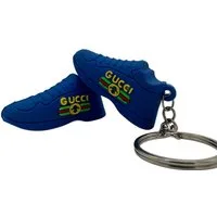 soma Schlüsselanhänger Schlüsselanhänger Mini Anhänger Geschenk Cartoon Sneaker blau, Schlüsselanhänger Haustierschlüsselanhänger Geschenk Hund Frau Herren