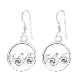 Surfer Ohrringe aus 925 Silber