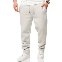 DAILY COTTON Jogginghose im Straight-Fit als Lange Sweatpants Trainingshose Herren Freizeithose aus Baumwolle