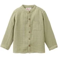 People Wear Organic Langarmhemd, Musselin Freizeithemd GOTS zertifiziert