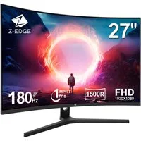 Z-EDGE LED, Curved-Gaming-Monitor (69 cm/27 ", FHD 1920x1080 px, Full HD, 1 ms Reaktionszeit, 180 Hz, LCD)