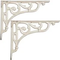 Moritz Wandregalhalter 2er Set Regalwinkel 16,7 x 20,5 cm Regalträger, Regalträger Regalwinkel Regalhalterung Wandregal Regal Kommode