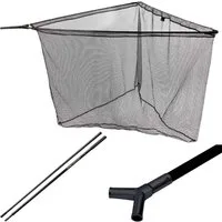 MIKADO Total Fishing Angelkescher Karpfenkescher Landing Net Territory 2sec. - 180cm - Mikado Kescher, Robust und massiv