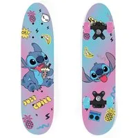 Stitch Skateboard 61 cm – Kinder Holz Skateboard 24 Zoll Funboard, Kinder Skateboard, rutschfeste Oberfläche, 9-lagiges Ahornholz