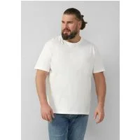 s.Oliver Kurzarmshirt T-Shirt Baumwoll-T-Shirt mit Logo-Print