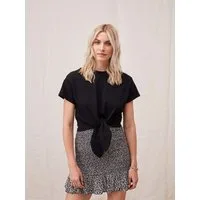 LeGer T-Shirt Tessy, LeGer by Lena Gercke mit Knoten-Detail, cropped