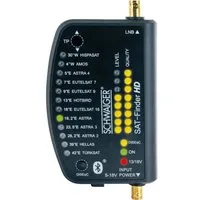 Schwaiger SAT-Finder HD SF9003BT SAT-Antenne (digital, mit Bluetooth und eigener App, SAT-Einstellgerät)