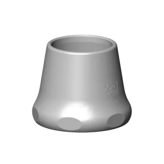 Dornbracht Haube mit DB Logo Ersatzteile 092102046 24 x 29 x 30 mm Messing gebürstet (23kt Gold) 092102046-28