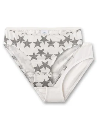 Sanetta - Doppelpack white pebble - Gr. - 152