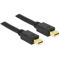 Kabel Mini-DisplayPort Stecker > Mini-DisplayPort Stecker schwarz, 2 Meter