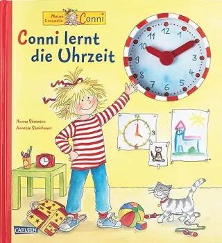 Meine Freundin Conni: Conni lernt die Uhrzeit [Taschenbuch] - Hanna Sörensen