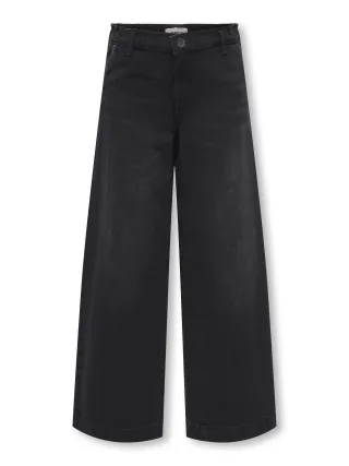 KIDS ONLY - KOGCOMET WIDE DNM PIM528 NOOS Washed Black - Gr. - 158