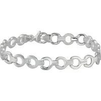 SilberDream Silberarmband SDA4901JX SilberDream 925 Sterling Silber (Armband), Damen Armband (Blütenblatt) ca. 19cm, 925 Sterling Silber, Farbe: silb