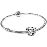 Pandora Gliederarmband Damen-Love You Mum Unendlichkeits-Herz