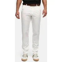 Indicode Chinohose Herren INPilli Regular-Fit Baumwollhose mit schmaler Passform mit praktischem, integriertem Gürtel