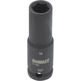 DEWALT EXTREME IMPACT Steckschlüssel 1/2 lang schlagfest - DT7548-QZ