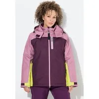 Ulla Popken Funktionsjacke HYPRAR Performance-Jacke wasserdicht Kapuze
