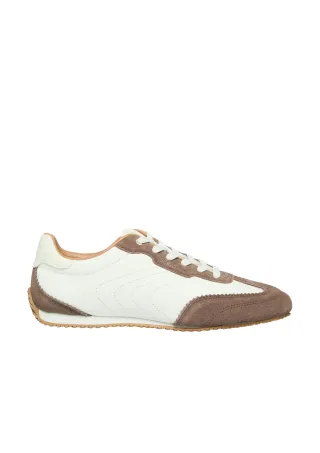 s.Oliver BLACK LABEL - Sneaker weiß/braun - Gr. - 39