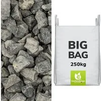 CM-Gartendesign Stein Basalt Splitt, (16/32mm, anthrazit), 250kg