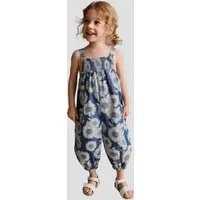 Next Jumpsuit Playsuit mit Sonnenblumen-Print (1-tlg)