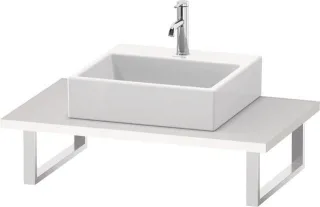 Duravit L-Cube Konsole Weiß Supermatt 800x550x30 mm - LC106C08484 LC106C08484