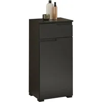 BASIC by Balculina Midischrank Spice, Badezimmerschrank BxTxH 40x85x32 cm (1-St) Breite 40 cm, Griffmulden