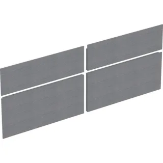 Geberit Schubladenfront Grau, zu Xeno2 WTU 807242, 595453000 595453000