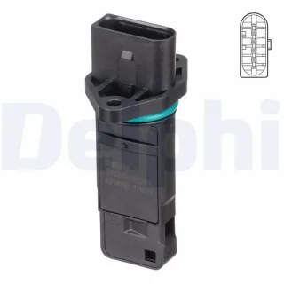 Delphi Luftmassenmesser Audi Porsche Seat Skoda VW AF10157-11B1