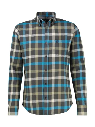 LERROS - BUTTON DOWN nordic olive - Gr. - XXXL