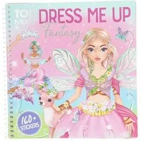 Depesche Stickerbuch DEPESCHE TOPModel Stickerbuch Dress Me Up Fantasy 24 Seiten 160 Sticke
