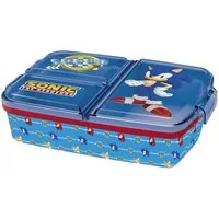 Sonic Lunchbox Sonic the Hedgehog Speed mehrfach unterteilte Brotdose, 100% Kunststoff, (1-tlg)