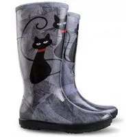 Demar Gummistiefel Regenstiefel HAWAI LADY EXCLUSIVE KATZE Gummistiefel