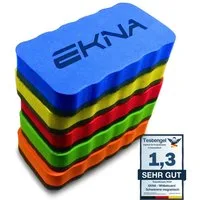 EKNA Schwamm Whiteboard Schwamm - Magnetische Tafelwischer, Mühelose Reinigung!