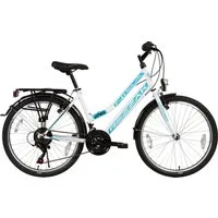 Rezzak Cityrad 26 Zoll Damen Mädchen Kinder Fahrrad City 21 Gang Shimanoschaltung, 21 Gang Shimano, Kettenschaltung