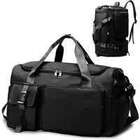 FOUORTUNATE-BEE Sporttasche Damen Herren 42L Reisetasche mit Schuhfach Nassfach Wasserdicht (Trainingstasche mit Rucksack Weekender Schwimmtasche, Fitnesstasche für Reisen, Fitness, Sport)