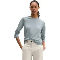 Marc O'Polo Langarmshirt aus TENCEL™ Lyocell-Baumwolle-Mix
