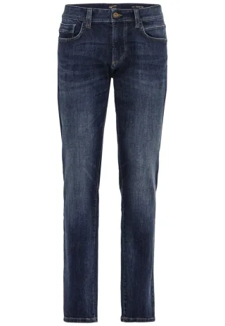 camel active - Straight fit: 5-Pocket Jeans - Houston blau - Gr. - 30