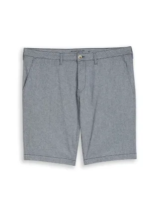 Tom Tailor - Plus Size - Chino Shorts mit Stretch navy structure - Gr. - 48