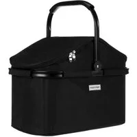anndora Einkaufskorb thermo Shopper mit Kühlfunktion, 25 l, isolierter Deckel mit Reißverschluss - wasserdichter Boden