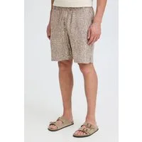 !Solid Leinenhose SDLiam Gemusterte Leinen-Mix-Shorts mit Kordeln