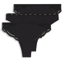 BOSS Brasilslip 3P LACE (3-St) aus supersoftem Material mit nicht abzeichnendem Schnitt