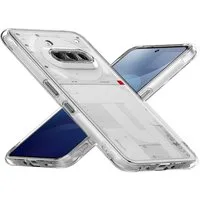 Wigento Handyhülle Für Nothing Phone 3a Silikon TPU Schutz Hülle Dünn Cover Transparent, Stoßfeste TPU Hülle mit rutschfestem Design