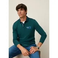 Man's World Poloshirt Normale Passform, mit Langarm, klassischer Look