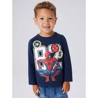 Name It T-Shirt NMMDEEP SPIDER LS NREG TOP BOX NOOS MAR