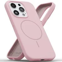 GreenHec Handyhülle Handyhülle Silikon iPhone 16 15 14 13 12 Pro Max Plus MagSafe 6.7 Zoll, Magnetisch Weiß Case Cover Schutz - Pink Blau Schwarz Braun Weiß